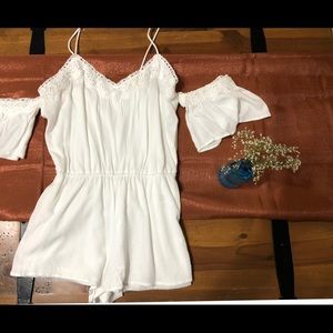 White romper